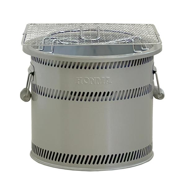 サイズ：　φ280xH240mmセ ッ ト：　焼アミ、五徳燃　 料：　木炭【日本製】