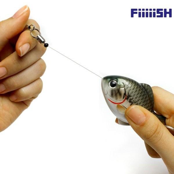 まるで魚が釣られたようなリールキーホルダー Fiiiiish Fish Reel フィッシュリール D リング 鍵 Idカード Gc ほの 通販 Yahoo ショッピング