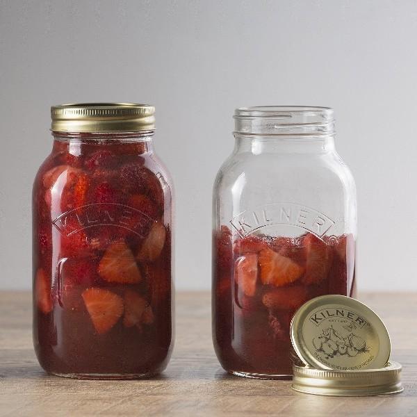 気密性が高いダブルキャップの保存瓶 Kilner キルナー Preserve Jar 1l 6本セット Ma ほの 通販 Yahoo ショッピング