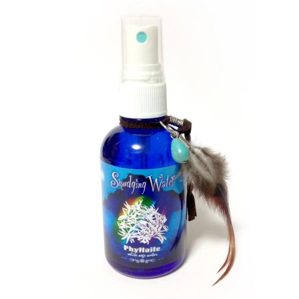 スマッジングウォーター70ml 青のボトル