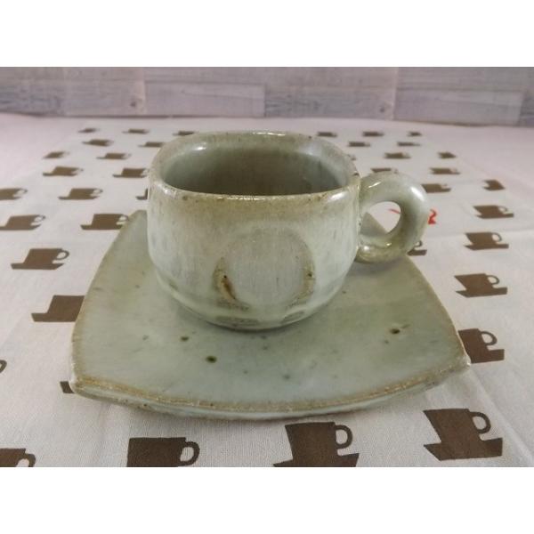 zkk-54 西山窯 薪窯焼成 コーヒーカップ＆ソーサー コーヒーカップ