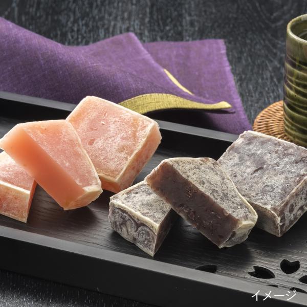 北海道産の小豆、りんごをたっぷり使用した手焼き金つばです。豆の風味が際立つ直火炊きの小豆餡、酸味が爽やかなあかねりんご使用のりんご餡、六方を手焼きした逸品です。