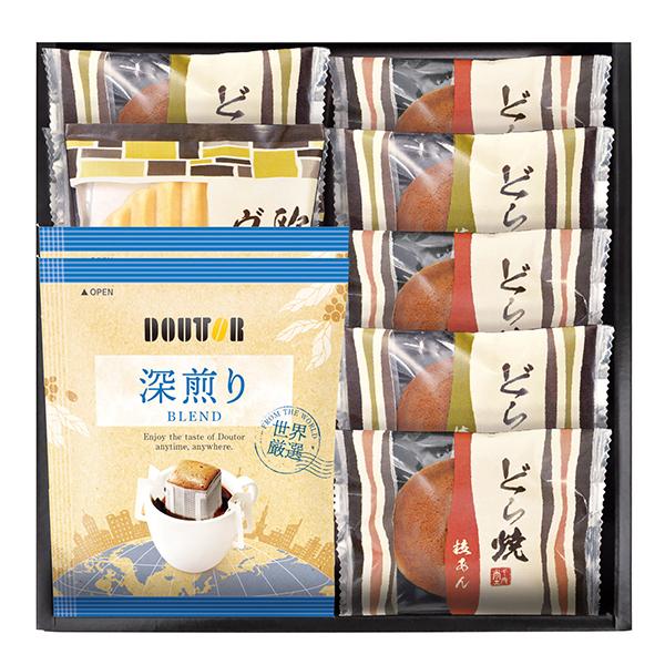 ドトールコーヒー&どら焼き 詰合せ (DR-20)｜内祝い お返し お礼 お祝い 出産内祝い