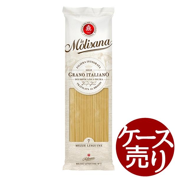 メッツェ・リングイネ・ブロンズ（No.7）/ラ・モリサーナ 500g×24 : 酒