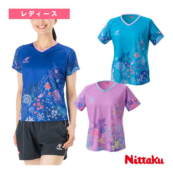 ニッタク 卓球ウェア『レディース』  ハナシャツ HANA SHIRT レディース NW-2226