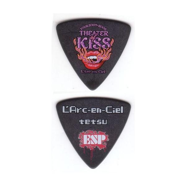 sԌI|CgAbvItESP L'Arc-en-Ciel tetsu TOUR 2007-2008 THEATER of KISS PICK (BK)