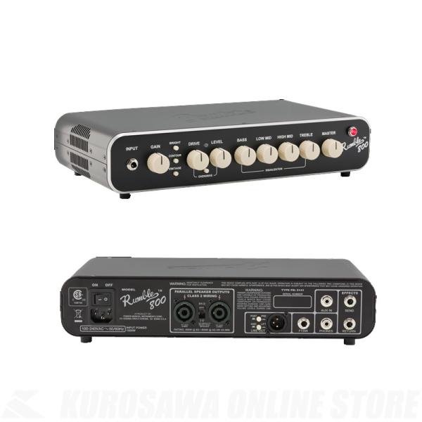 Fender Rumble 800 HD�s�A���v�w�b�h�t�i�����񂹁j�s���Ԍ���I�|�C���g�A�b�v�I�t