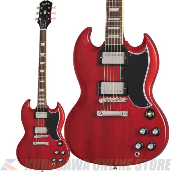 Epiphone 1961 Les Paul SG Standard, Aged Sixties Cherry yP[uv[gz(\t)yONLINE STOREz