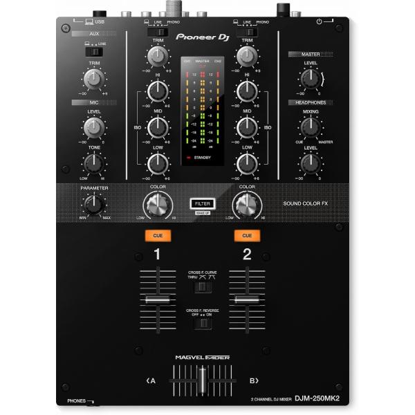Pioneer DJ DJM-250MK2 rekordbox�Ή� 2ch DJ�~�L�T�[ (���\���t��)