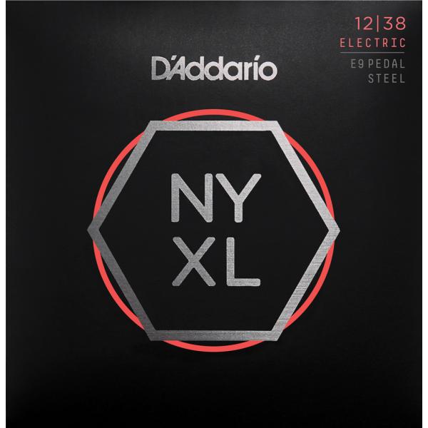 D'Addario NYXL NYXL1238PS Nickel Wound, Pedal Steel, Custom Medium ダダリオ (エレキギター弦) (ネコポス)