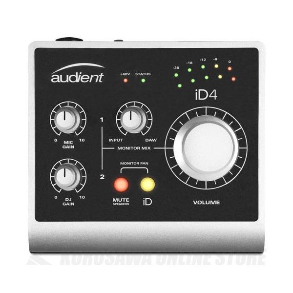 【極美品】AUDIENT iD4mk2 オーディオインターフェイス AUDIENT | iD4mkⅡ | USB オーディオ・インターフェイス | 製品情報
