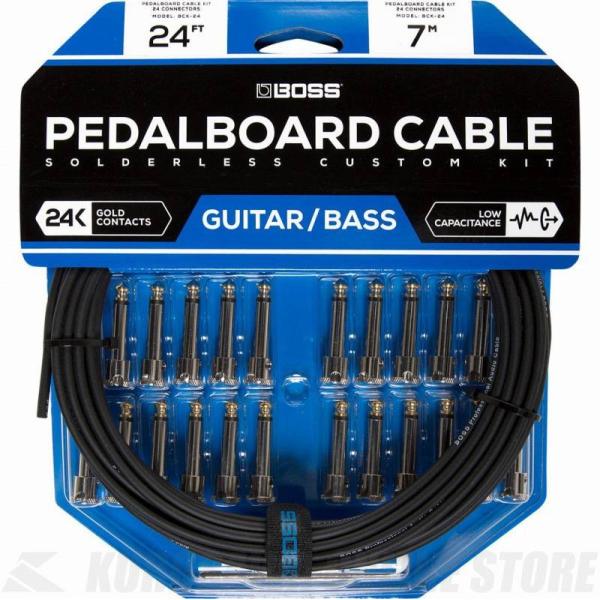 BOSS BCK-24 Pedalboard cable kit, 24connectors, 7.3m (pb`P[uLbg)(\t)