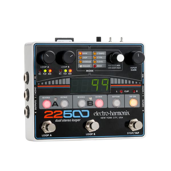 electro-harmonix 22500 Stereo Looper [Dual Stereo Looper] (ステレオルーパー)(ご予約受付中)