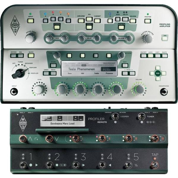 KEMPER �P���p�[ �A���v Profiling Amp WHITE + REMOTE (�A���v�w�b�h�{�t�b�g�R���g���[���[)�i�����񂹁j�s���Ԍ���I�|�C���g�A�b�v�I�t