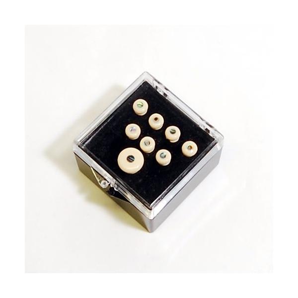 Martin Inlaid Bridge &amp; Endpins [18APP45] (White/Pearl) (ubWs&amp;GhsZbg)