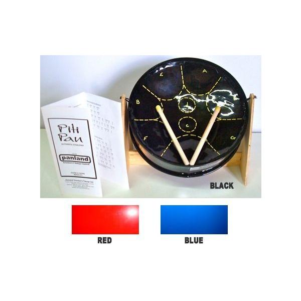 PANLAND MIPI04 Petit Steel Pan CXP[ 8 v`Ep(BLACK/RED/BLUE)(X`[Ep)(\t)