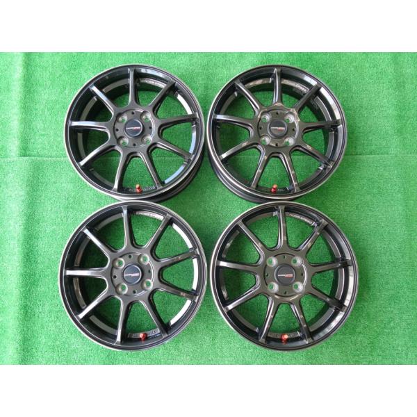 4.5J-15インチ 4H100 +45 クロススピード ハイパーエディション RS9