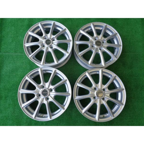 4.5J-15インチ 4H100 +45 ブリヂストン エコフォルム SE15 社外 中古