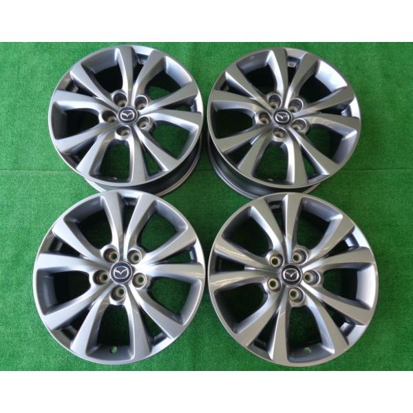 送料込新品マツダCX-30 純正アルミホイール 7J × 18 +45 1本① 新車外し品】マツダ CX-30 純正 18in 7J +45 PCD114.3 ホイール