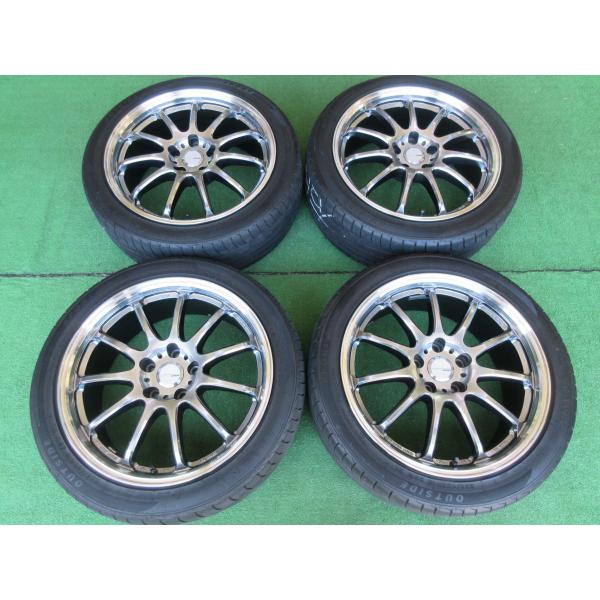 WORK エモーション11R グリミットシルバー 7.5J-18 5H114.3 +38