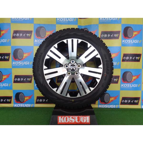 アイスガード SUV G075 デリカD:5純正 中古スタッドレスセット 18