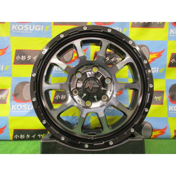 未使用展示品 ナイトロパワー M10パーシング 6.5J-17 6H139.7 +35