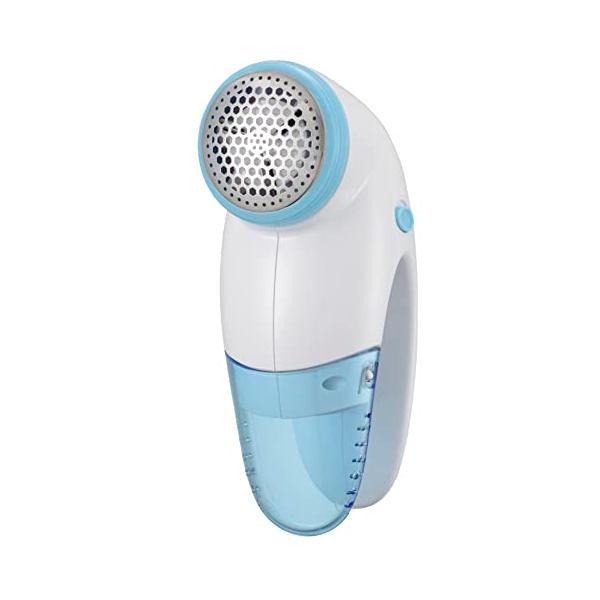 カラー：ブルーサイズ：外刃径42mm【 特 長 】 ◆しっかり握れるスリムグリップ ◆余裕ある約42mm外刃で一度にたくさん毛玉が取れます ◆安全スイッチ付きで外刃を外した状態のときは電源が入りません ◆保管時も安心、外刃カバー付き ◆着脱...