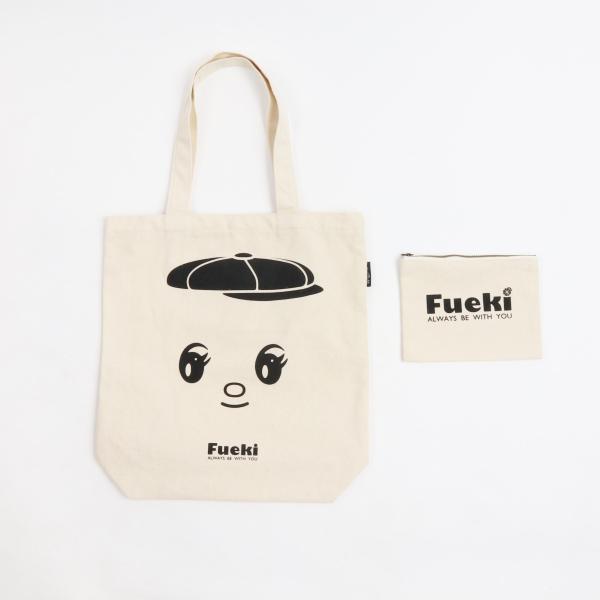 【Old Resta】BIG TOTE BAG BOOK FUEKI フエキ　どうぶつのり　フエキくん　トートバッグ  (S:0040)