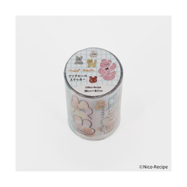 クリアロールステッカー ニコレシピ(S:0040)
