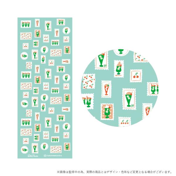 Old Resta×FURUKAWASHIKO てぬぐい レトロ日記クリームソーダ　(S:0040)