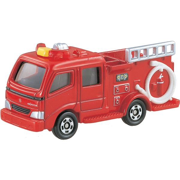 41．モリタポンプ消防車 トミカ（箱入り） おもちゃのミニカー (S