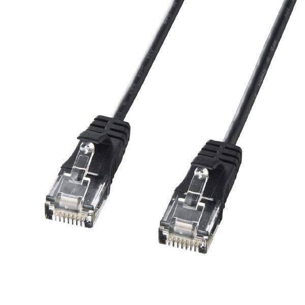 �T�����T�v���C �J�e�S��6�����ɍ�LAN�P�[�u���i�u���b�N�A5m) KB-SL6-05BK (S:0230)