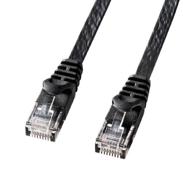 �T�����T�v���C �J�e�S��6�t���b�gLAN�P�[�u�� LA-FL6-15BK (S:0230)