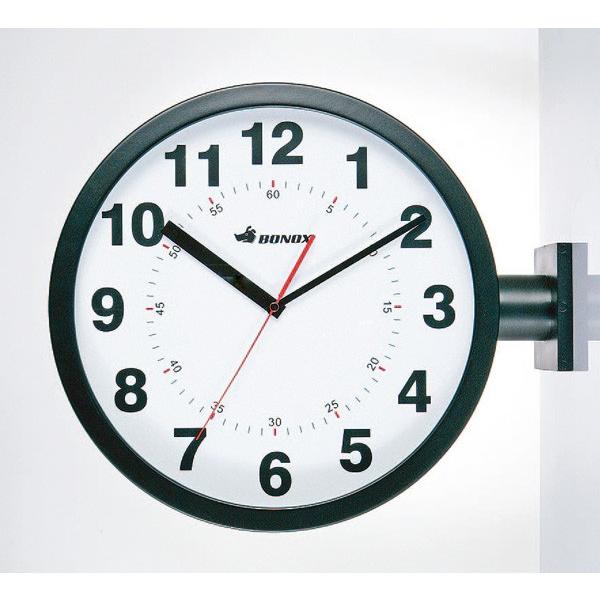 DULTON（ダルトン） DOUBLE FACES WALL CLOCK BK ダブルフェイス