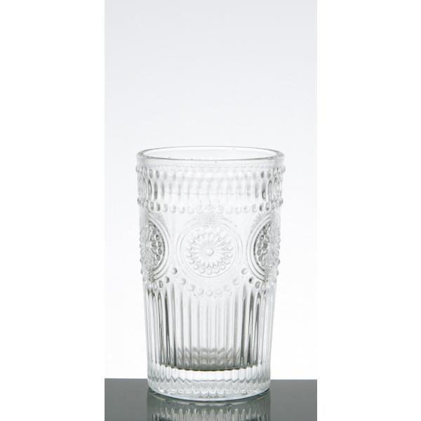 GLASS TUMBLER ”MARGUERITE” CL M ガラス タンブラー“マルグリット”クリア Ｍ ダルトン S115-23L/CL (S：0240)