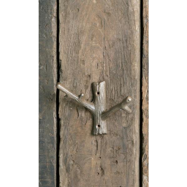 2 BRANCH HOOK  ANTIQUE BROWN 2 �u�����` �t�b�N �A���e�B�[�N�u���E�� �_���g�� S355-92ABR (S�F0240)