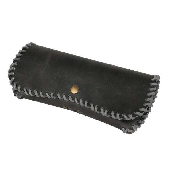GLASSES CASE ''MUSTANG'' BLACK OV[YP[X "}X^O" (SF0240)