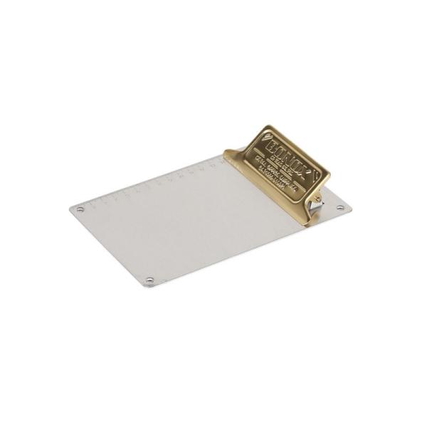 METAL CLIPBOARD ''A6'' BRASS ^ Nbv{[h"A6" (SF0240)