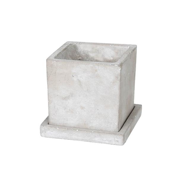 SOLID PLANTER CUBE L PLAIN �\���b�h �v�����^�[ �L���[�u L (S�F0240)