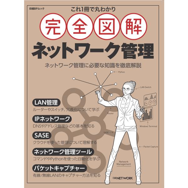 出版社名：日経ＢＰ、日経ＢＰマーケティングシリーズ名：日経ＢＰムック発行年月：2024年03月キーワード：コレ イッサツ デ マルワカリ カンゼン ズカイ ネットワーク カンリ