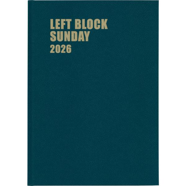 出版社名：博文館新社発行年月：2025年09月キーワード：263 レフトブロック・サンデー・A4・18カゲツ(ターコイズ)