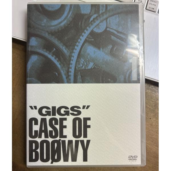 GIGS CASE OF BOOWY 1 【未開封新品DVD】 サンプル盤 ギグス ボウイ 氷室京介 布袋寅泰 TOBF-5106