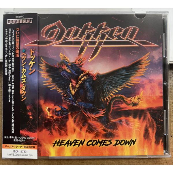 DOKKEN ドッケン／ヘブン・カムズ・ダウン 新品同様 ドッケン