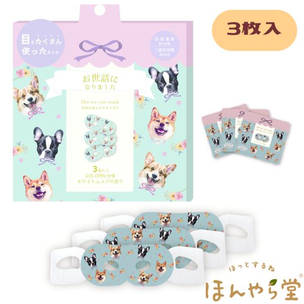 皆さんのおかげでシリーズ累計販売数７００万枚を更新中！送別会や卒業、引っ越しなどに「ありがとう」の気持ちを。お配りギフトにぴったり。■「ながら温アイマスク」ここがポイント！(1)勉強しながら、読書しながら、スマホを使いながら使える(2)目の...