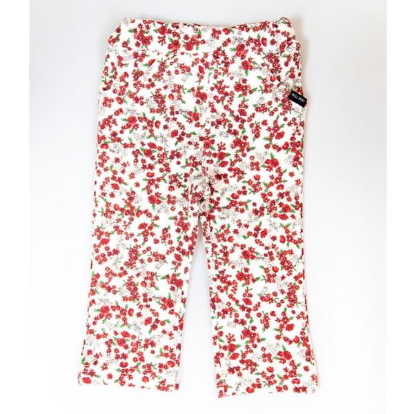 30 Off Sale 春物 Will Mery ウィルメリー 花 チェック柄カットパンツ メール便ok N ほんざわや 通販 Yahoo ショッピング