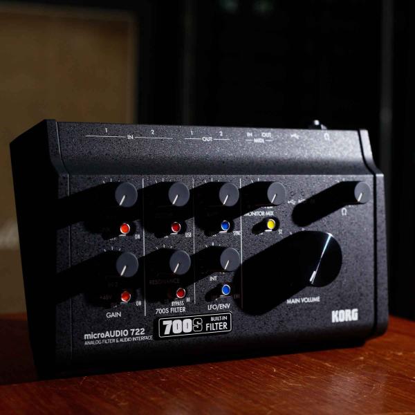 KORG / microAUDIO 722 / ANALOGUE FILTER &amp; AUDIO INTERFACE / コルグ / インターフェイス / DTM DAW / 両店舗在庫品
