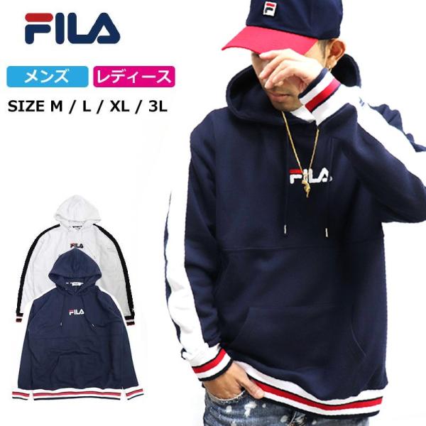 Fila パーカー メンズ レディース フィラ スウェット プルオーバー 裏毛 ロゴ ネイビー ホワイト スポーツ 運動会 ジム トレーニング スポーツmix 切り替えし Fila Fh7614 Hood Luck 通販 Yahoo ショッピング