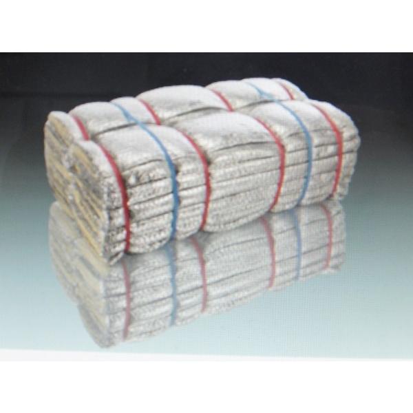 K-ロックALGC 150φ*50mm厚(10枚入)(金網付ロックウールマットALGC貼両