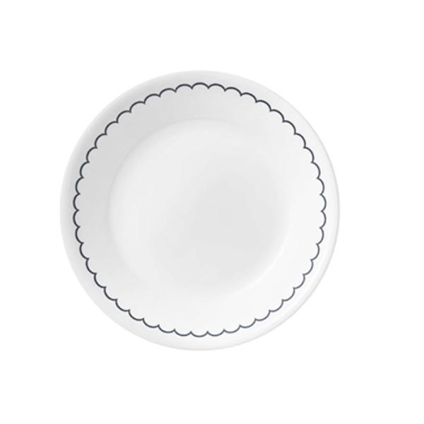 コレール 　CORELLE　カスピアンレース 　ミニプレート　径12cm　パール金属　 J405-CPL 　耐熱強化ガラス　アメリカ製