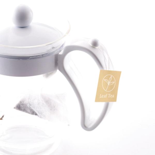 HARIO �@�n���I �@�W�����s���O���[�t�|�b�gP�E350 �@���p�e��350ml�@�ϔM�K���X�@�J���[�F�z���C�g�A�u���b�N�@�t�^�ɒ������̕t�����e�B�[�|�b�g�@ ���i�摜5